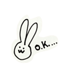 あほうさぎ。（個別スタンプ：2）