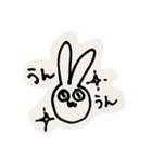 あほうさぎ。（個別スタンプ：3）