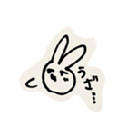 あほうさぎ。（個別スタンプ：4）