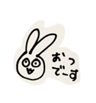 あほうさぎ。（個別スタンプ：9）