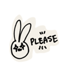 あほうさぎ。（個別スタンプ：10）