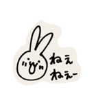 あほうさぎ。（個別スタンプ：38）