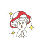 普通に生活するきのこさん（個別スタンプ：27）