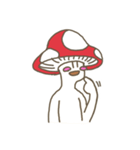 普通に生活するきのこさん（個別スタンプ：30）