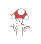 普通に生活するきのこさん（個別スタンプ：31）
