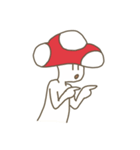 普通に生活するきのこさん（個別スタンプ：33）