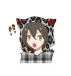 トラ猫パーカー兄弟のスタンプ（個別スタンプ：6）