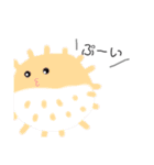 ゆるキャラ海の生き物さん（個別スタンプ：15）