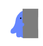 むらさきおばけ（個別スタンプ：7）