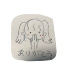 実用的！絵柄スタンプ【おおざっぱチャン】（個別スタンプ：4）