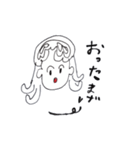 手書き シンプル スタンプ 赤と黒（個別スタンプ：14）