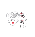 手書き シンプル スタンプ 赤と黒（個別スタンプ：22）