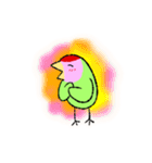 コザクラインコのおでんちゃん(シュフ編)（個別スタンプ：23）