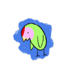 コザクラインコのおでんちゃん(シュフ編)（個別スタンプ：24）