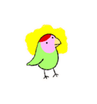 コザクラインコのおでんちゃん(シュフ編)（個別スタンプ：25）