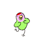 コザクラインコのおでんちゃん(シュフ編)（個別スタンプ：40）