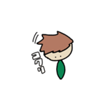 みどりの男の子（個別スタンプ：4）