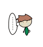 みどりの男の子（個別スタンプ：15）