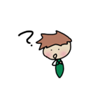 みどりの男の子（個別スタンプ：19）