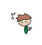 みどりの男の子（個別スタンプ：22）