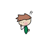 みどりの男の子（個別スタンプ：23）