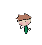 みどりの男の子（個別スタンプ：24）