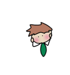 みどりの男の子（個別スタンプ：26）