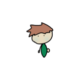 みどりの男の子（個別スタンプ：28）