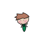 みどりの男の子（個別スタンプ：29）
