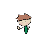 みどりの男の子（個別スタンプ：30）