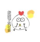 ピヨまる（ブサカワな鳥）（個別スタンプ：8）