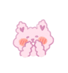 もふもふ紫色猫（個別スタンプ：9）