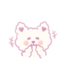 もふもふ紫色猫（個別スタンプ：12）
