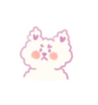 もふもふ紫色猫（個別スタンプ：31）