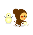 スタンプナノニサル（個別スタンプ：8）