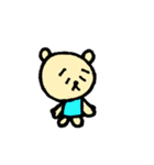 ゆるいくまの日常スタンプ（個別スタンプ：1）
