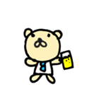 ゆるいくまの日常スタンプ（個別スタンプ：6）