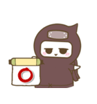 まろべえとはなまる～忍者～（個別スタンプ：1）