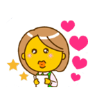 OLのピヨ子（個別スタンプ：6）