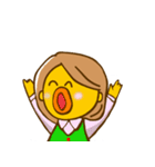 OLのピヨ子（個別スタンプ：7）
