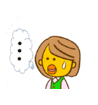 OLのピヨ子（個別スタンプ：8）