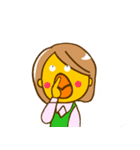 OLのピヨ子（個別スタンプ：9）