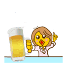 OLのピヨ子（個別スタンプ：13）