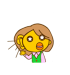 OLのピヨ子（個別スタンプ：14）