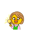 OLのピヨ子（個別スタンプ：17）