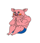 筋肉豚（個別スタンプ：2）