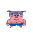 筋肉豚（個別スタンプ：25）
