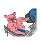 筋肉豚（個別スタンプ：31）
