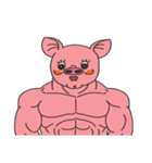 筋肉豚（個別スタンプ：33）