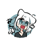 おさかなねこちゃん（個別スタンプ：1）